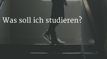 Was soll ich studieren?