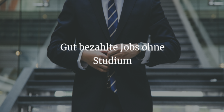 Gut Bezahlte Jobs Mit Realschulabschluss